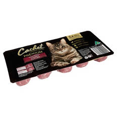 Premium Kangaroo Chunks for Cats 5 Single Serves 450g